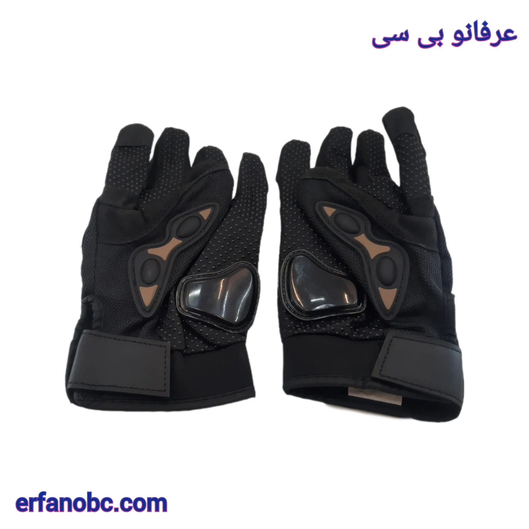 دستکش ردلاین دارای محافظ و حسگر اثر انگشت رنگ مشکی